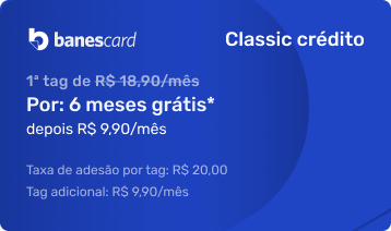 Oferta para cartão Banescard Classic Crédito