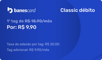 Oferta para cartão Banescard Classic Débito
