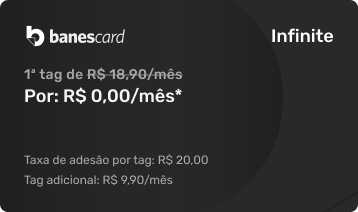 Oferta para cartão Banescard Infinite