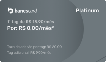 Oferta para cartão Banescard Platinum